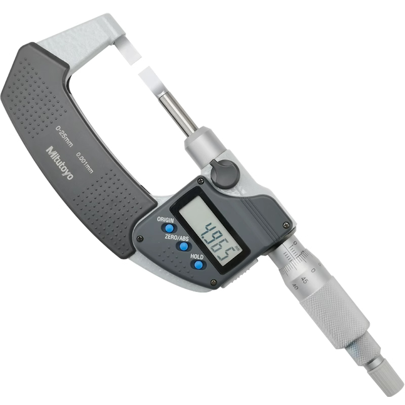 Mitutoyo日本三丰数显薄叶片千分尺422-230-30 260刀口键槽0-25mm