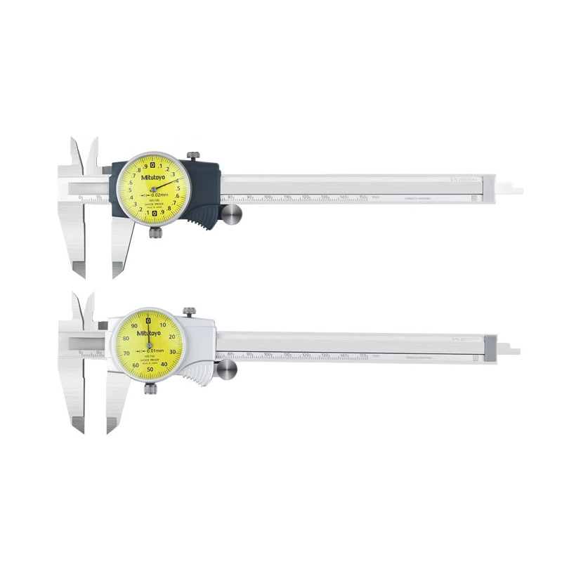日本三丰带表卡尺505-732733高精度0.01游标代表505-730731745